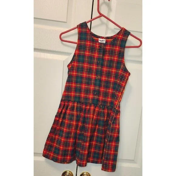 oshkosh red dress Toddler Girl Bandana Sleeveless Dress - Red - OshKosh B'gosh